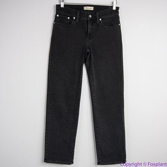 NEW Madewell The‎ Low-Rise Perfect Vintage Straight Jean in Lunar Wash, 27 - Picture 2 of 14